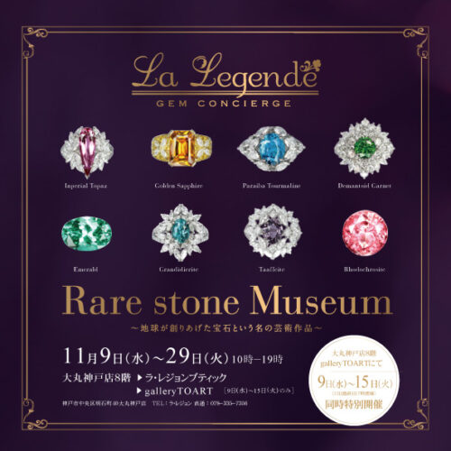 Rare stone Museum 大丸神戸店