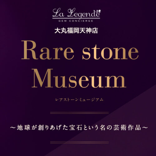 Rare stone Museum 大丸福岡天神店